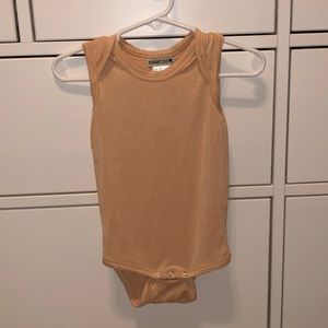 SpearmintLOVE nude sleeveless bodysuit